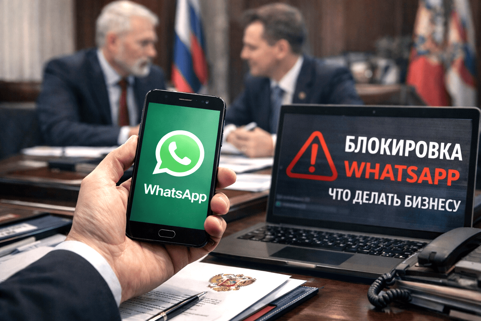 Блокировка WhatsApp: 7 шагов для бизнеса, когда мессенджер недоступен для поддержки сайтов